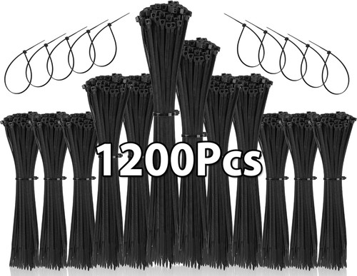 1200 pezzi fascette - fascette, plastica