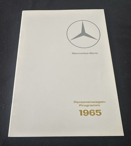 Mercedes tedesco 1965 - 1965, brochure