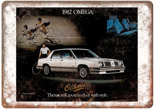 Insegna metallo oldsmobile - insegna,