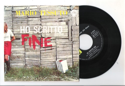 Mario tessuto 45giri - mario, tessuto=45giri=ho