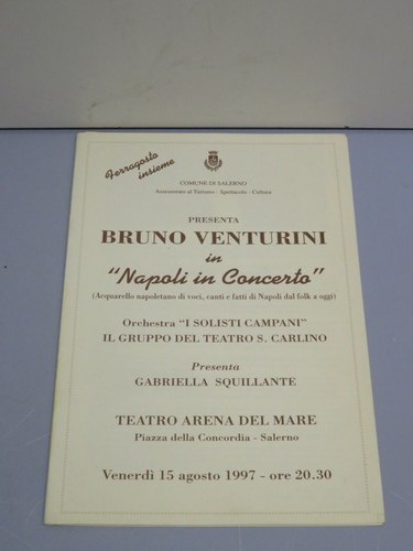 Invito napoli concerto - invito,