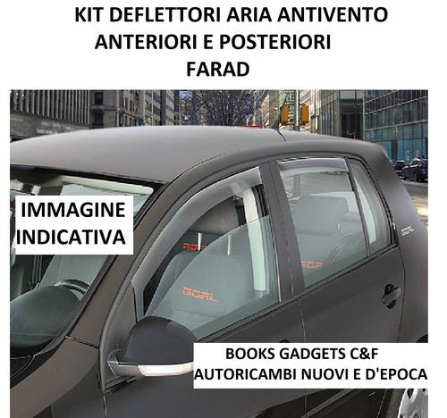 Kit deflettori aria antivento - aria,