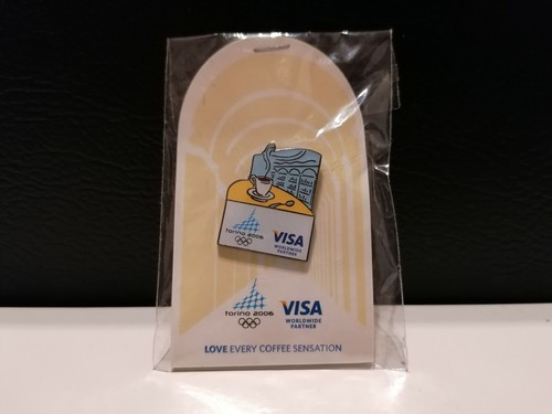 Spilla pin visa sponsor torino - spilla,