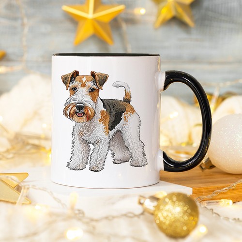 Wire fox terrier unisex - terrier, 11oz