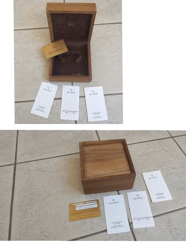 Lucien rochat wooden watch box - watch,