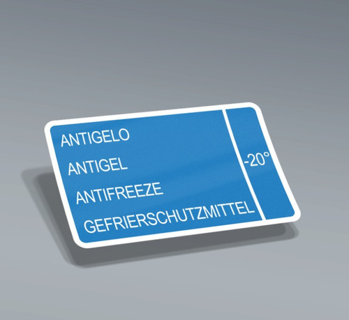 Adesivo antigelo vano - adesivo,
