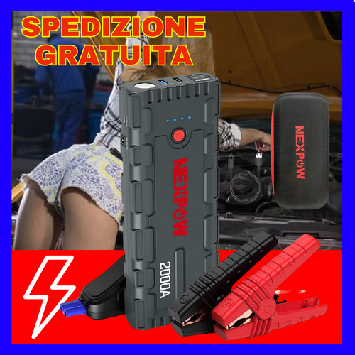 Avviatore emergenza auto moto - emergenza,