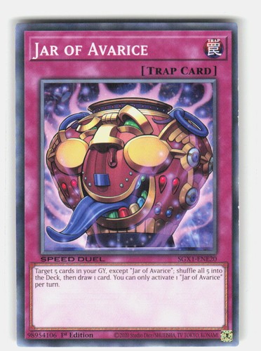 Jar avarice edizione - of,