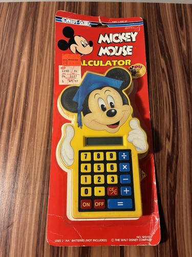 Calcolatrice topolino kiddy - calcolatrice,