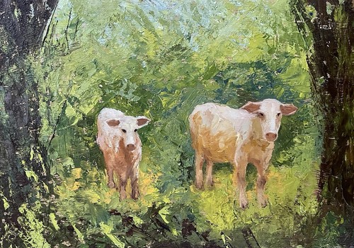 Quadro dipinto olio - quadro,