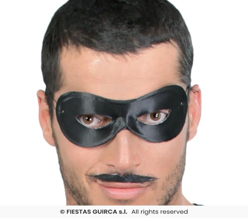 Maschera nera ladro - nera, pierrot