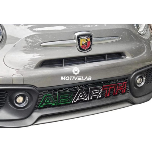 Scritta abarth griglia - abarth,