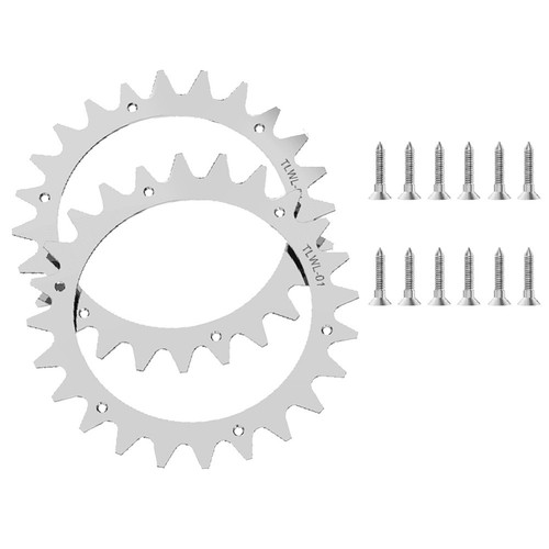 Ruota trazione acciaio inox - di,