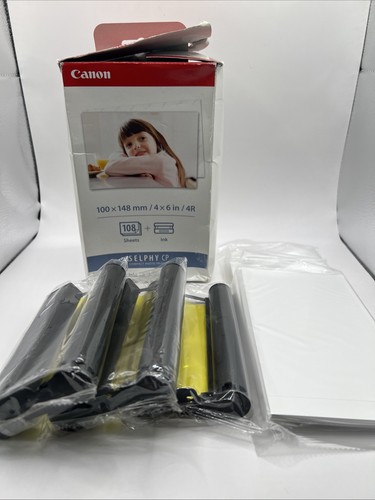 Canon 108in selphy 4x6 set - canon,
