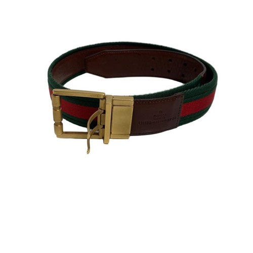 Cintura gucci verde uomo - cintura,