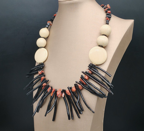 Collana donna corallo rosso - , di