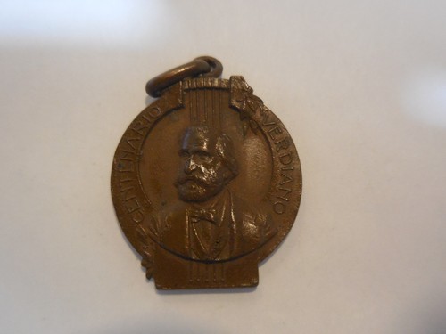 Medaglia giuseppe verdi - medaglia,