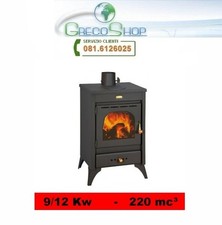 Stufa legna termocamino con - a,
