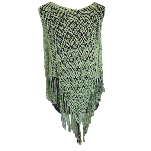 Poncho mantello poncho scialle