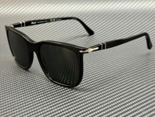 Occhiali da sole PERSOL PO3357S 95 58 RENZO nero verde polarizzati unisex 53 mm