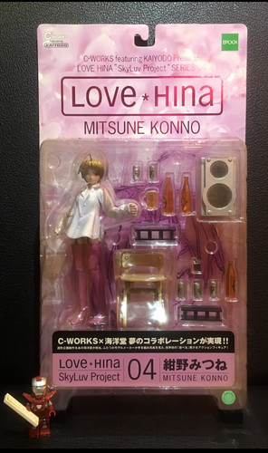 Love hina personaggio mitsune - hina,