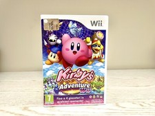 KIRBY'S ADVENTURE gioco NINTENDO WII COMPLETO + VIP PAL ITALIANO E MULTILINGUA