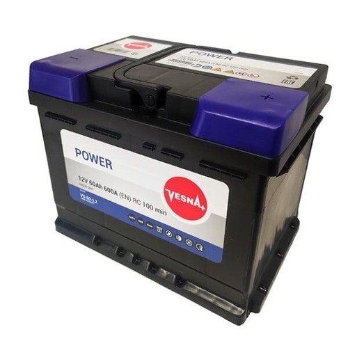 Batteria auto 60ah 600a - batteria, 12v