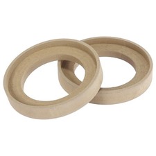 Pair 4 Inch Car Beige Recessed