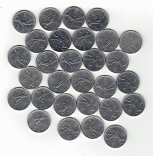 Lotto stock 29 monete 50 lire