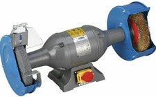 SMERIGLIATRICE COMBINATA PROFESSIONALE MOLA DA BANCO ALBERI LUNGHI AFFILATRICE 