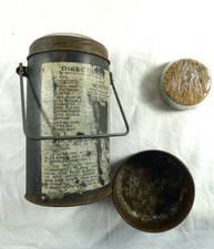 WW2 THERMOS MILITARE INGLESE UK BRITISH GAVETTA SECONDA GUERRA MONDIALE CIMELIO