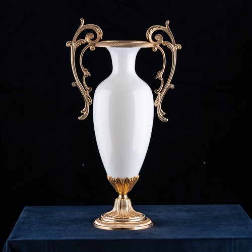 Antico vaso francese vetro - vaso, in