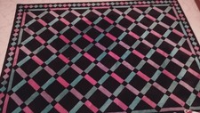 Tappeto Geometrico In Lana
