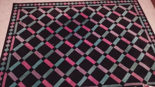 Tappeto geometrico lana - tappeto,