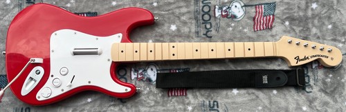 Rock band cherry red fender - cherry,