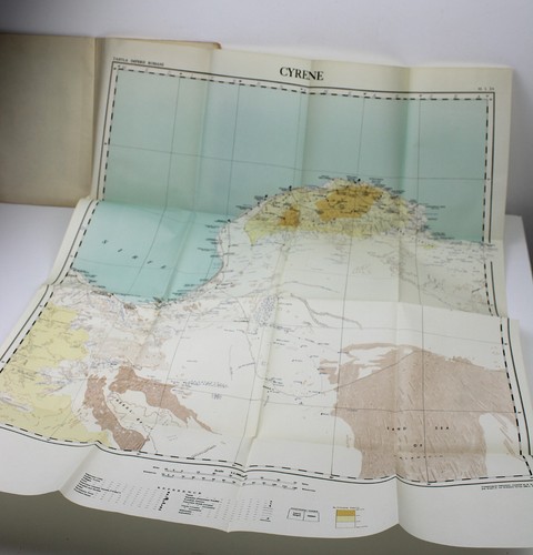 Mappa vintage impero romano - mappa,