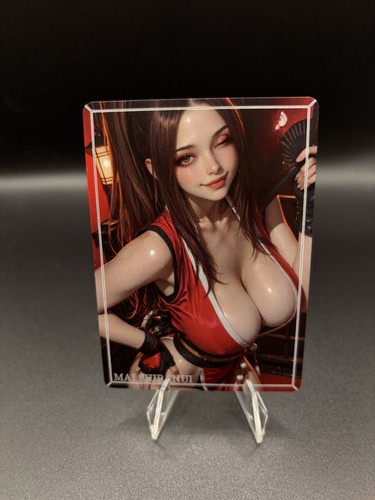 Mai street fighter waifu card - waifu,