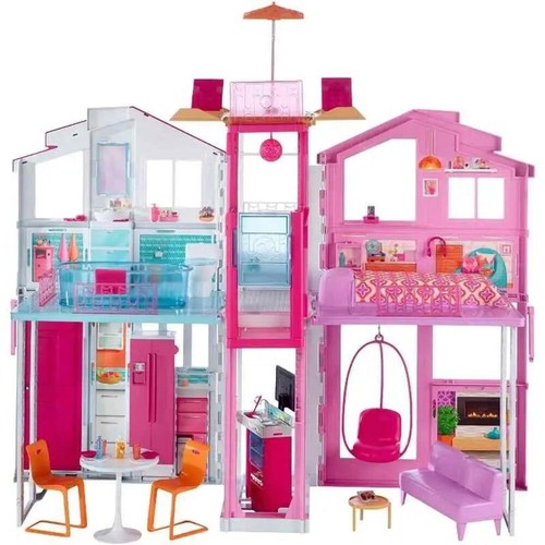 Barbie casa a 3 - casa,