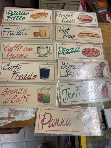 Targa alimentare tabelle anni - targa,