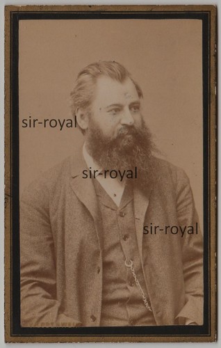 Mann mit vollbart 1880er - mit,