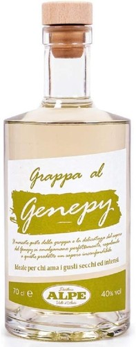 Grappa genepy valle aosta - grappa, d'aosta