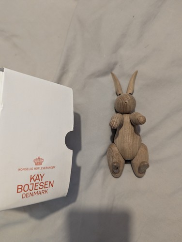 Kay bojesen coniglio - kay, legno