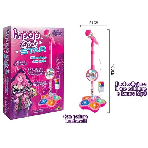 Pop microfono con asta - k,