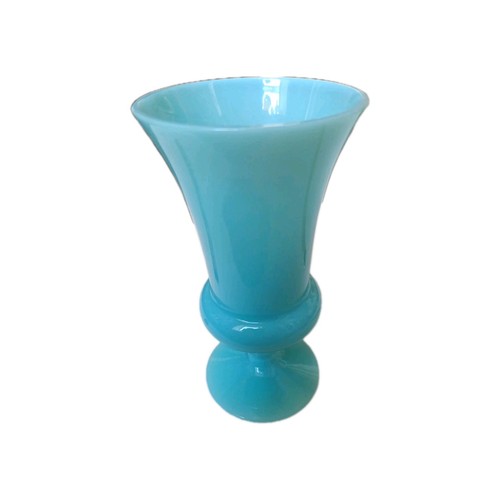 Vaso vetro opalino art decò - vetro,