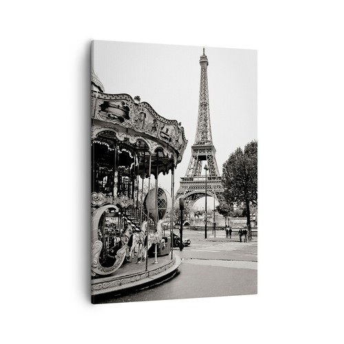 Quadro tela 50x70cm giostra - su,