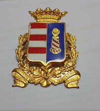 [NC] Distintivo / Fregio - VIGILI URBANI di CREMONA (Dimensioni: 60x40 mm) 