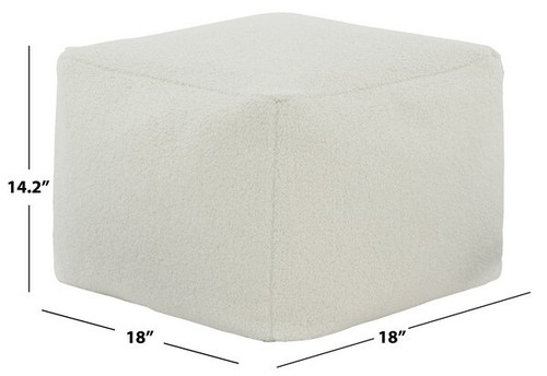 Safavieh samuels boucle pouf - samuels,
