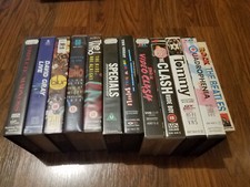 lotto 12 vhs rare musica THE WHO CLASH BEATLES SEX PISTOLS SPECIALS MADNESS BLUR