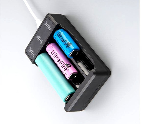 Caricatore carica batterie - batterie, led