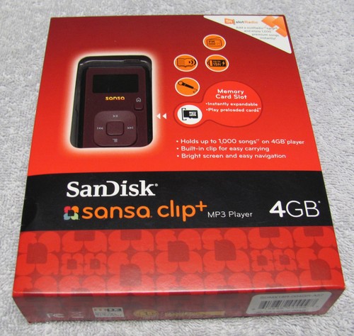 Sandisk 4gb sansa clip - sandisk,